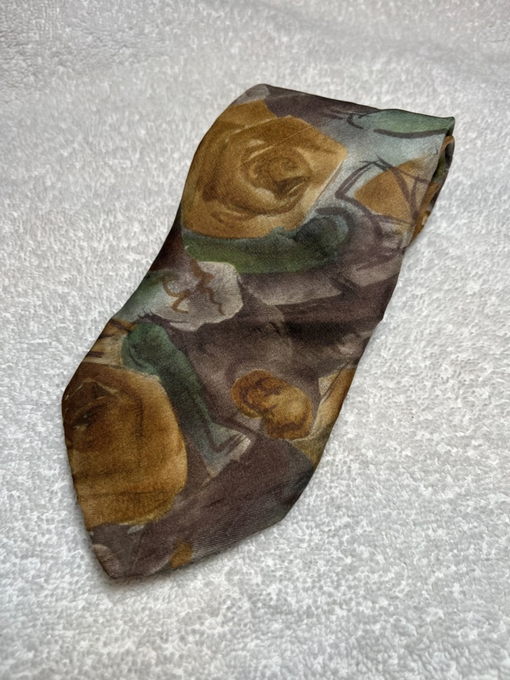 Vintage Geoffrey Beene "Art To Wear" Floral Tie